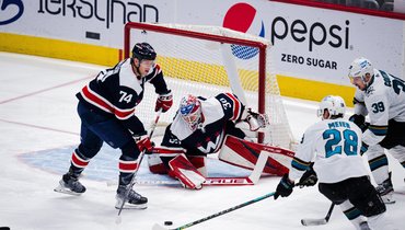 27 января. Вашингтон — Сан-Хосе — 1:4. В воротах Илья Самсонов.