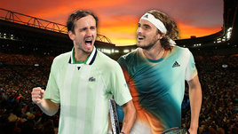 Медведев — в финале Australian Open! Даниил наорал на судью и переиграл Циципаса. Онлайн-трансляция