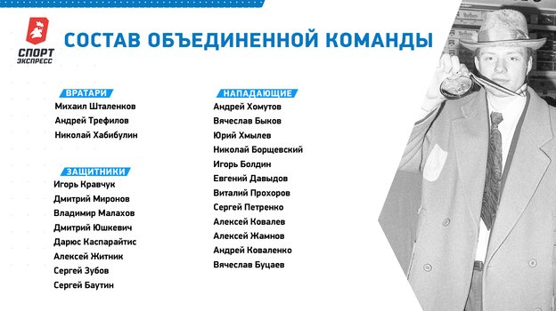 Состав Объединенной команды. Состав Объединенной команды.