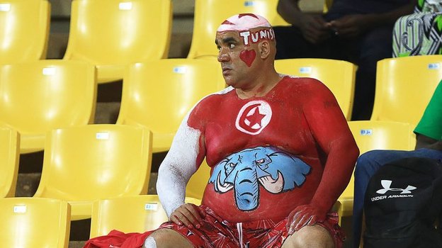 Болельщик сборной Туниса. Фото AFP Болельщик сборной Туниса. Фото AFP
