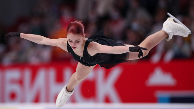 Александра Трусова. Фото Дарья Исаева, «СЭ» / Canon EOS-1D X Mark II Александра Трусова. Фото Дарья Исаева, «СЭ» / Canon EOS-1D X Mark II