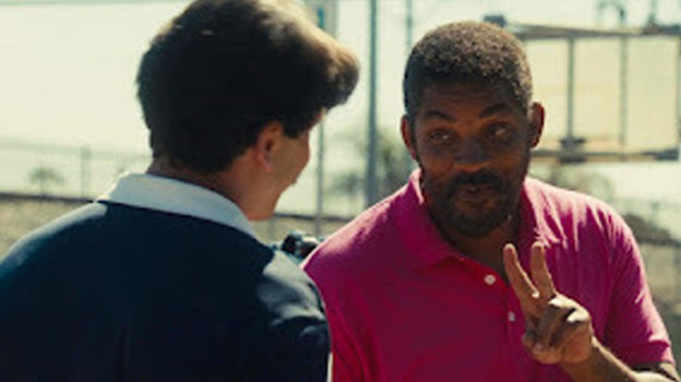 Уилл Смит в роли Ричарда Уильямса. Фото Кадр из фильма «Король Ричард» Уилл Смит в роли Ричарда Уильямса. Фото Кадр из фильма «Король Ричард»