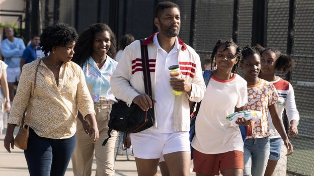 Дружное семейство Уильямс. Фото Кадр из фильма «Король Ричард» Дружное семейство Уильямс. Фото Кадр из фильма «Король Ричард»