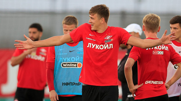 Александр Соболев. Фото ФК «Спартак» Александр Соболев. Фото ФК «Спартак»