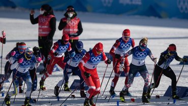 Лыжные гонки среди женщин на Олимпиаде-2022.