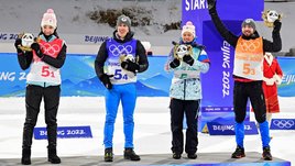 Биатлонисты взяли медаль в нелюбимой дисциплине. Наша первая награда на Олимпиаде за восемь лет