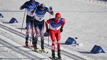 Александр Большунов.