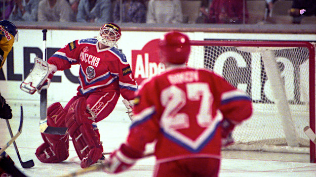 Андрей Трефилов. Фото Владимир Беззубов, photo.khl.ru Андрей Трефилов. Фото Владимир Беззубов, photo.khl.ru