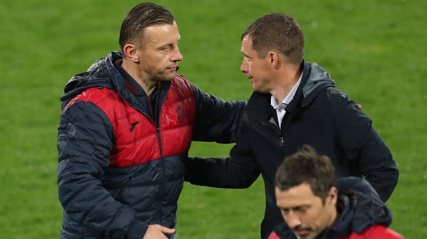 Ивица Олич и Виктор Гончаренко. Фото Александр Федоров, «СЭ» / Canon EOS-1D X Mark II Ивица Олич и Виктор Гончаренко. Фото Александр Федоров, «СЭ» / Canon EOS-1D X Mark II