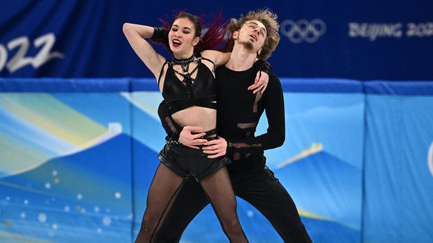 Диана Дэвис и Глеб Смолкин. Фото AFP Диана Дэвис и Глеб Смолкин. Фото AFP