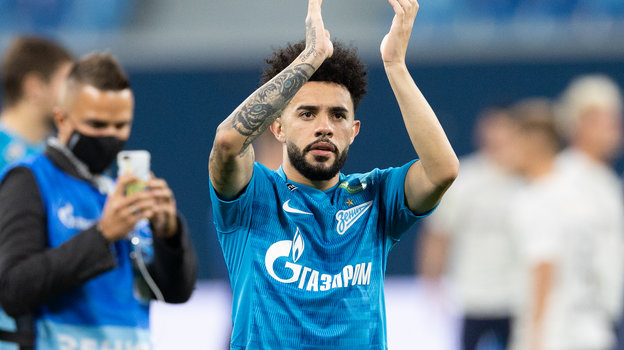 Клаудиньо. Фото Вячеслав Евдокимов, ФК «Зенит» Клаудиньо. Фото Вячеслав Евдокимов, ФК «Зенит»