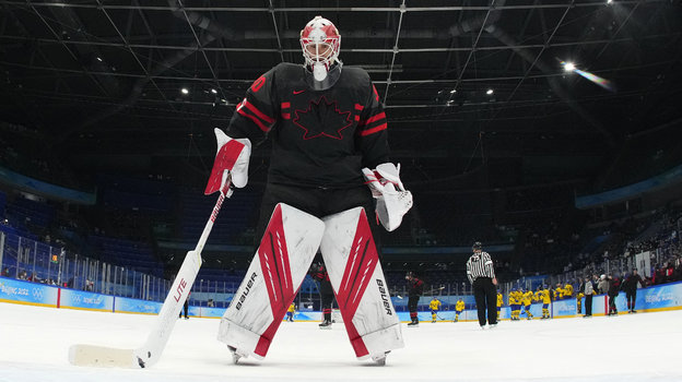 Вратарь сборной Канады Мэтт Томкинс. Фото Reuters Вратарь сборной Канады Мэтт Томкинс. Фото Reuters