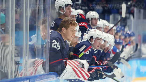 Хоккеисты сборной США. Фото Getty Images Хоккеисты сборной США. Фото Getty Images