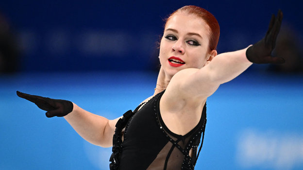 Александра Трусова. Фото AFP Александра Трусова. Фото AFP