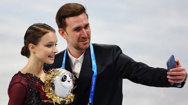 Анна Щербакова и Даниил Глейхенгауз. Фото Reuters Анна Щербакова и Даниил Глейхенгауз. Фото Reuters