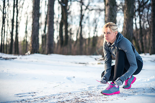 Пробежки зимой. Фото iStock Пробежки зимой. Фото iStock