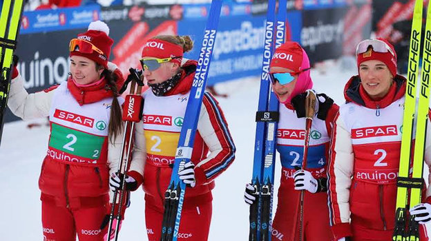 Девушки заняли второе место. Фото ФЛГР Девушки заняли второе место. Фото ФЛГР