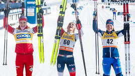 Непряева зарубилась в Лахти с Йохауг. Клебо обыграл Большунова