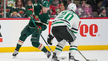 6 марта. Сент-Пол. «Миннесота» — «Даллас» — 3:6. Кирилл Капризов в игре.