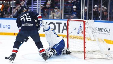 «Металлург» — «Барыс» — 3:1.