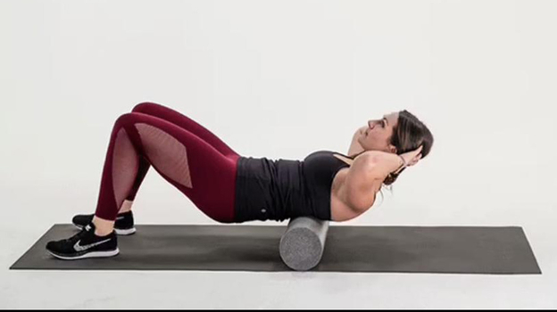 Упражнения с массажными роллами. Упражнения с массажными роллами.