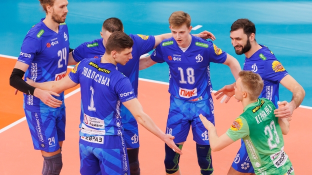 Волейболисты московского «Динамо». Фото ВК «Динамо» (Москва) Волейболисты московского «Динамо». Фото ВК «Динамо» (Москва)