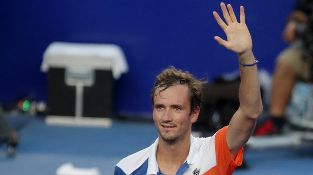 Даниил Медведев на турнире в Акапулько 24 февраля. Фото Reuters Даниил Медведев на турнире в Акапулько 24 февраля. Фото Reuters