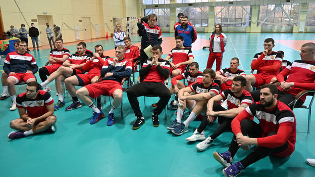 Сборная России по гандболу. Фото ФГР Сборная России по гандболу. Фото ФГР