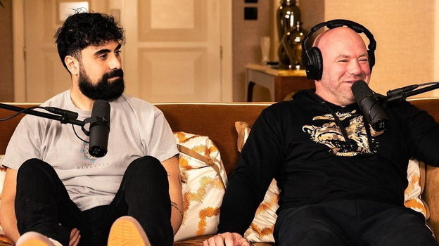 Дана Уайт на подкасте «Impaulsive». Дана Уайт на подкасте «Impaulsive».