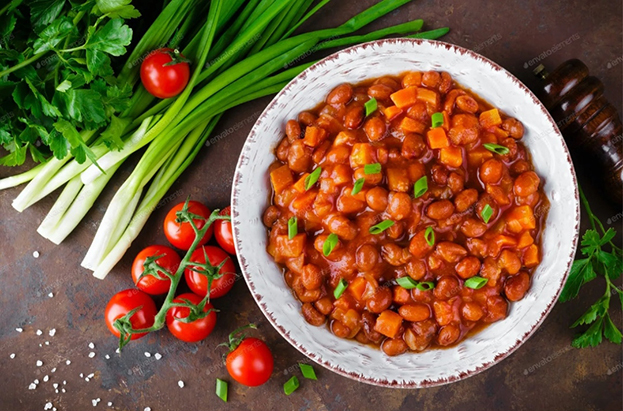 Тушеная морковь с фасолью. Тушеная морковь с фасолью.