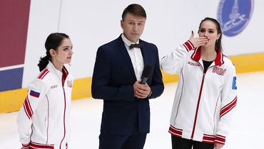 Евгения Медведева, Алексей Ягудин и Алина Загитова.