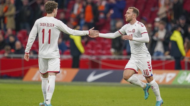 Кристиан Эриксен вернулся в состав сборной Дании после серьезной болезни. Фото Global Look Press Кристиан Эриксен вернулся в состав сборной Дании после серьезной болезни. Фото Global Look Press