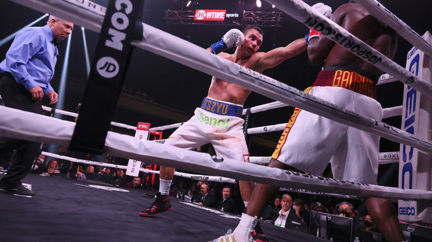 Бой Тима Цзю и Террелла Гуше. Фото Getty Images Бой Тима Цзю и Террелла Гуше. Фото Getty Images