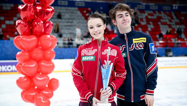 Анна Щербакова и Марк Кондратюк.