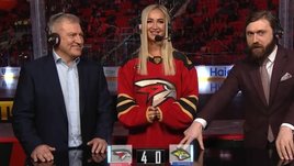 Бузова пришла на спортивное ТВ: сказала, что ей нравится «мальчик из «Динамо». Обошлось без скандала