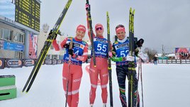 Большунов и Непряева снова выиграли на чемпионате России. В Сыктывкаре им нет равных