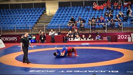 Сборная России по борьбе отстранена от всех турниров. Но россияне все равно покорили чемпионат Европы