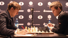 «Мы помогли ему стать мучеником». Карлсен раскритиковал ФИДЕ за дисквалификацию Карякина