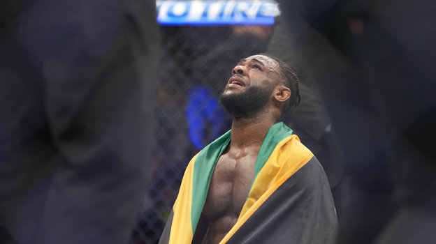 Алджамейн Стерлинг после победы. Фото Global Look Press Алджамейн Стерлинг после победы. Фото Global Look Press