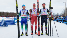 Большунов завершил сезон победой в ультрамарафоне. Семиков навязал ему мощную конкуренцию