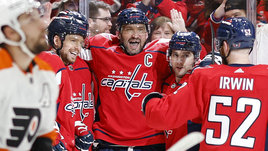 Овечкин забил в четвертом матче подряд, а его команда просто уничтожила соперника!