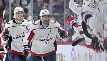 Александр Овечкин в матче против Монреаля.