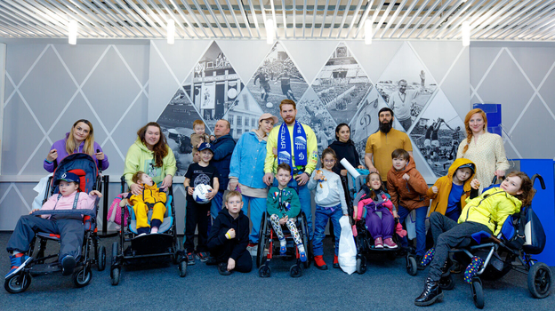 «Динамо» провело экскурсию для детей из хосписа. Фото ФК «Динамо» «Динамо» провело экскурсию для детей из хосписа. Фото ФК «Динамо»