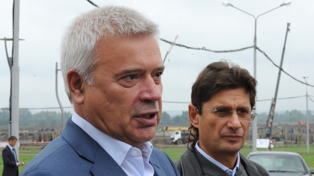 Вагит Алекперов и Леонид Федун. Фото Никита Успенский Вагит Алекперов и Леонид Федун. Фото Никита Успенский