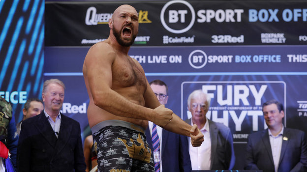 Тайсон Фьюри. Фото Reuters Тайсон Фьюри. Фото Reuters