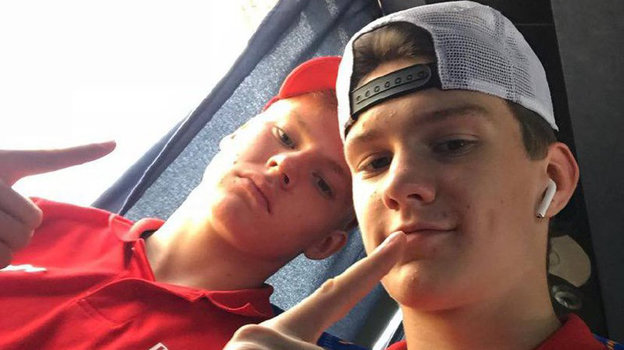 Матвей Мичков и Александр Суздалев. Фото из личных соцсетей Александра Суздалева Матвей Мичков и Александр Суздалев. Фото из личных соцсетей Александра Суздалева