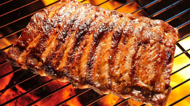 Ребрышки на грили. Фото puzzleit.ru Ребрышки на грили. Фото puzzleit.ru