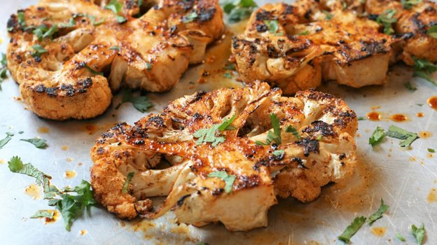 Цветная капуста на гриле. Фото allrecipes.com Цветная капуста на гриле. Фото allrecipes.com