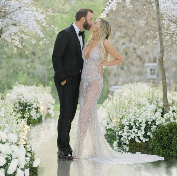 Паулина Гретцки с мужем Дастином Джонсоном. Фото личный архив Паулины Гретцки Паулина Гретцки с мужем Дастином Джонсоном. Фото личный архив Паулины Гретцки