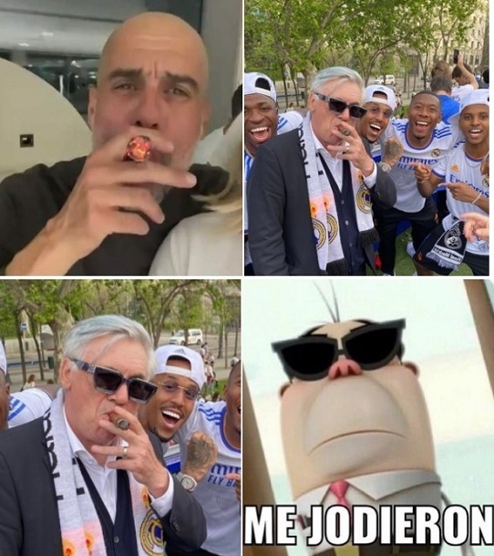 Мемы с Карло Анчелотти. Фото Twitter Мемы с Карло Анчелотти. Фото Twitter